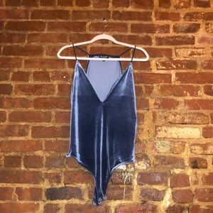 Velvet body suit from express. Never worn.